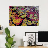 Water Lillies Poster (Thuiskantoor)
