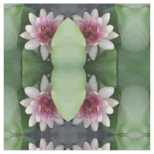 Water Lillies Stof (Close Up)