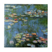 Water Lillies van Monet Tegeltje (Voorkant)