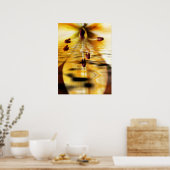 Water Lillium Print (Keuken)