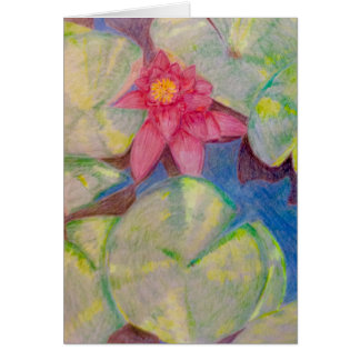 Water Lilly Card