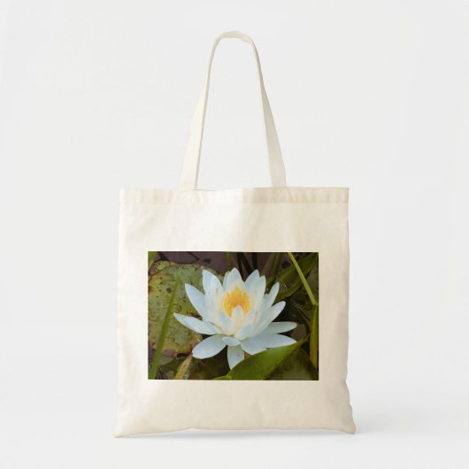 Water Lilly Tote Bag (Voorkant)