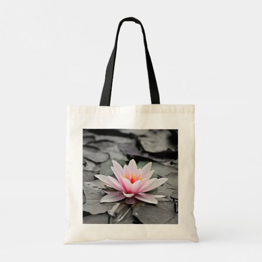 Water Lily Aquatic Plant Canvas tas (Achterkant)