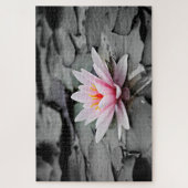 Water Lily Aquatic Plant Jigzaag Puzzle Legpuzzel (Verticaal)