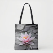 Water Lily Aquatic Plant Tote Bag (Voorkant)