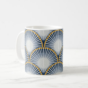 Water Lily Art Deco Koffiemok