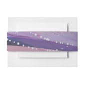 WATER LILY Bat Mitzvah Envelope Wrap Band Uitnodigingen Wikkel (Voorkant Voorbeeld)