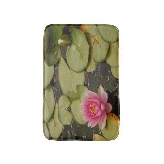 Water Lily Bath Mat (Voorkant Verticaal)