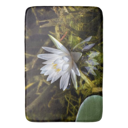 Water Lily Bath Mat (Voorkant Verticaal)
