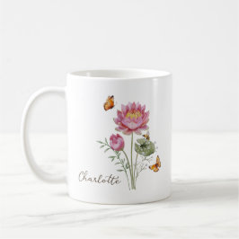 Water Lily Birth Month Flower Koffiemok