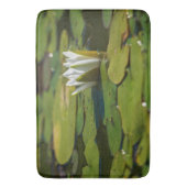 Water Lily Blossom Badmat (Voorkant Verticaal)