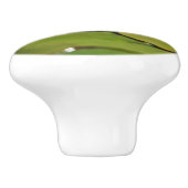 Water Lily Blossom Keramische Knop (Zijkant)