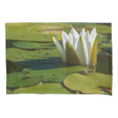 Water Lily Blossom Kussensloop (Voorkant)