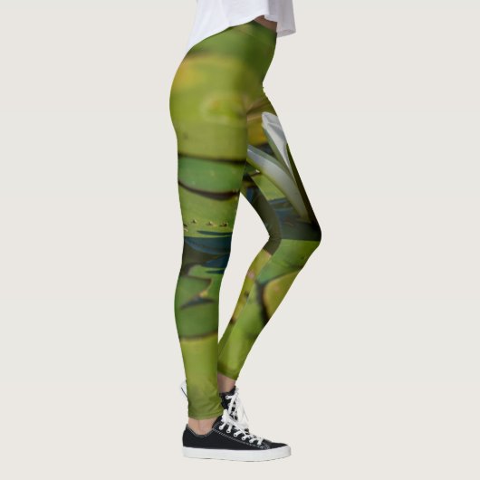 Water Lily Blossom Leggings (Rechts)