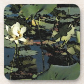Water Lily Blossom Onderzetter (Voorkant)