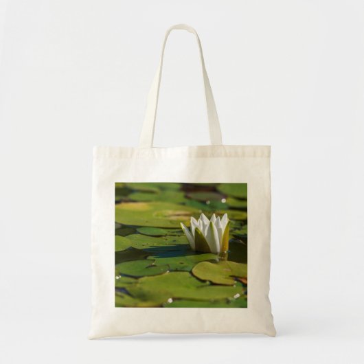 Water Lily Blossom Tote Bag (Voorkant)