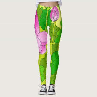 Water Lily Boerderij Leggings