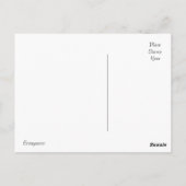 Water Lily Briefkaart (Achterkant)