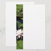 Water Lily Briefpapier (Voorkant / Achterkant)