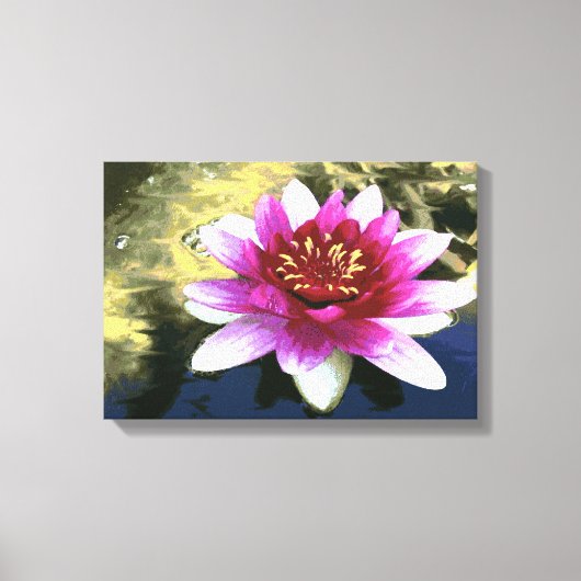 Water Lily Canvas Afdruk (Voorkant)