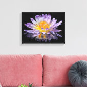 Water Lily Canvas Afdruk (Insitu (Woonkamer))