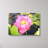 Water Lily Canvas Print (Voorkant)