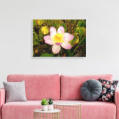 Water Lily Canvas Print (Insitu (Woonkamer))