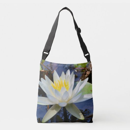 Water Lily Crossbody Tas (Voorkant)