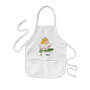 Water Lily Cute Flower Child Floral Fairy Girl Kinder Schort