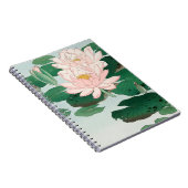 Water Lily door Ohara Koson, Floral Japanse kunst Notitieboek (Rechterzijde)