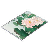Water Lily door Ohara Koson, Floral Japanse kunst Notitieboek (Linkerzijde)