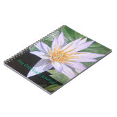 Water Lily Fine Art Gratitude Journal Notitieboek (Linkerzijde)