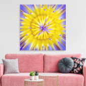 Water Lily Flower Canvas Afdruk (Insitu (Woonkamer))