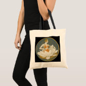 Water Lily Flower Cosmetic Ad Tote Bag (Voorkant (product))