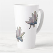 Water Lily Flower Maureen Girard Latte Mok (Rechterhoek)