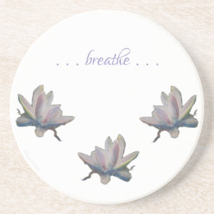 Water Lily Flower Maureen Girard Zandsteen Onderzetter