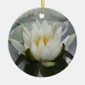 Water Lily Flower Ornament (Voorkant)