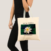 "Water Lily Flower"-tas Tote Bag (Voorkant (product))