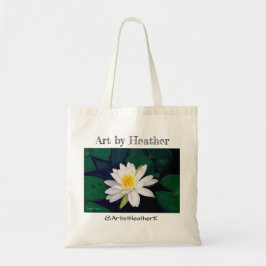 "Water Lily Flower"-tas Tote Bag