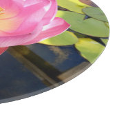 Water Lily Glass Chopping Board Snijplank (Hoek)