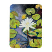 Water Lily in Bloom Magnet Magneet (Verticaal)