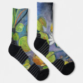 Water Lily in Bloom Socks Sokken (Rechts)