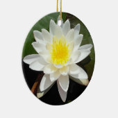 Water Lily Keramisch Ornament (Rechts)