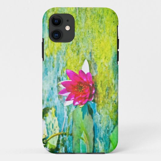 Water Lily Lilypad Case-Mate iPhone Case (Achterkant)