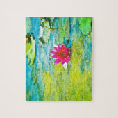 Water Lily Lilypad Legpuzzel (Verticaal)