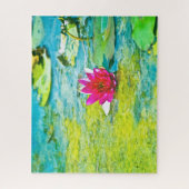 Water Lily Lilypad Legpuzzel (Verticaal)