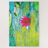 Water Lily Lilypad Legpuzzel (Verticaal)