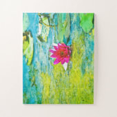 Water Lily Lilypad Legpuzzel (Verticaal)