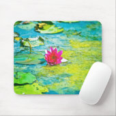 Water Lily Lilypad Muismat (Met muis)