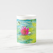 Water Lily Lilypad Porselein Kop (Voorkant)